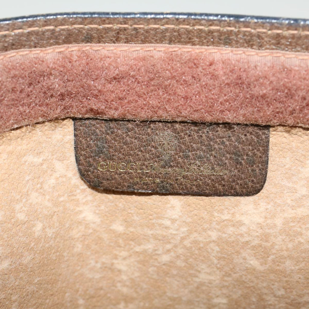 GUCCI GG Canvas Web Sherry Line Clutch Bag Beige Red Green 8901001 ki2945