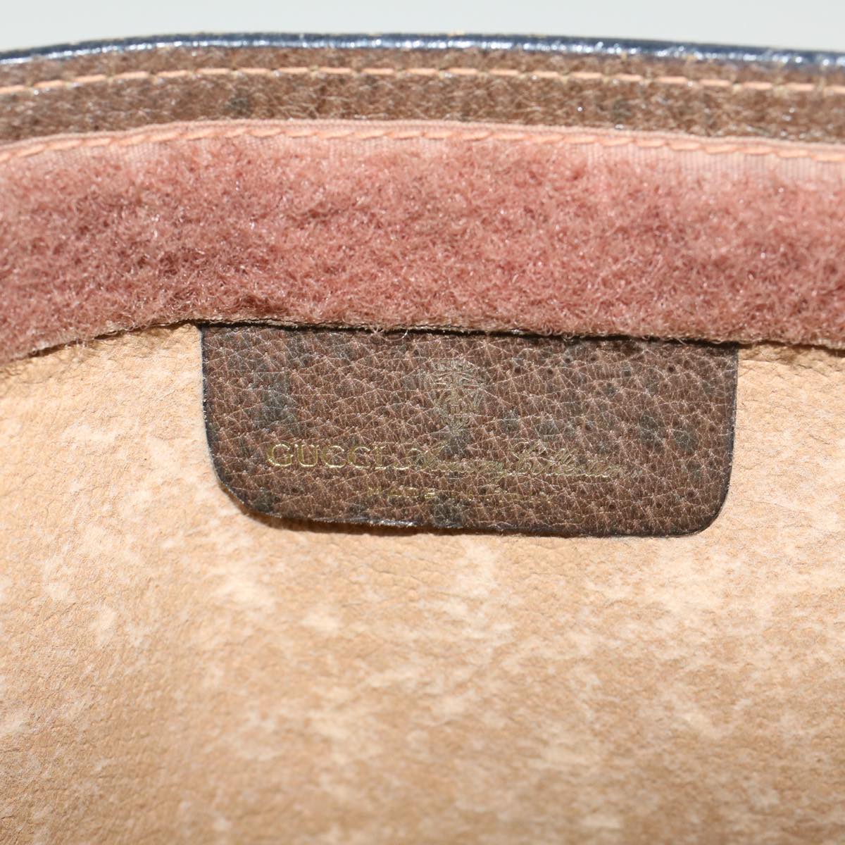 GUCCI GG Canvas Web Sherry Line Clutch Bag Beige Red Green 8901001 ki2945