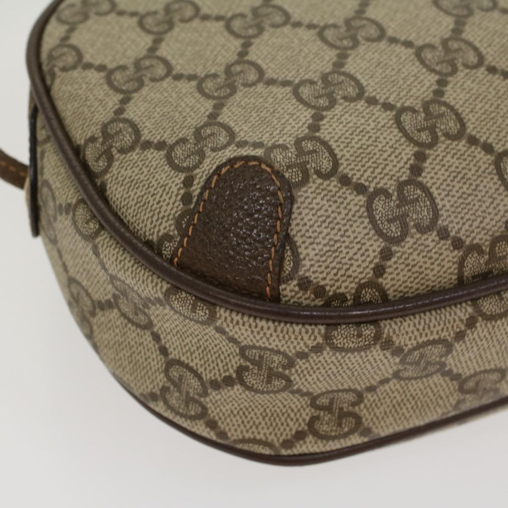 GUCCI GG Canvas Web Sherry Line Shoulder Bag Beige Red 8902066 ki2953