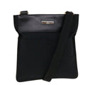 GUCCI GG Canvas Flat Shoulder Bag Black 0348 ki2992