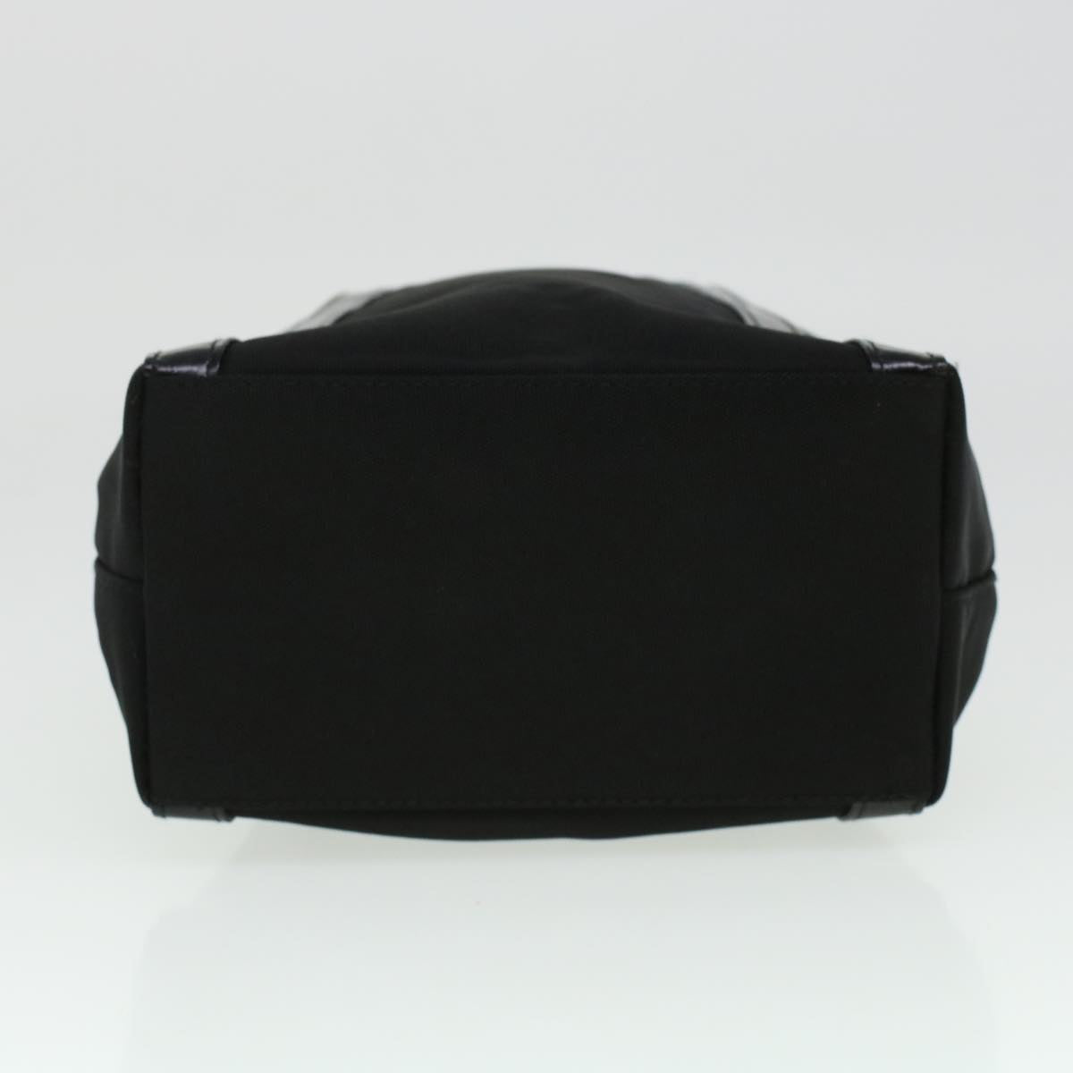 GUCCI Hand Bag Nylon 2way Black ki3025