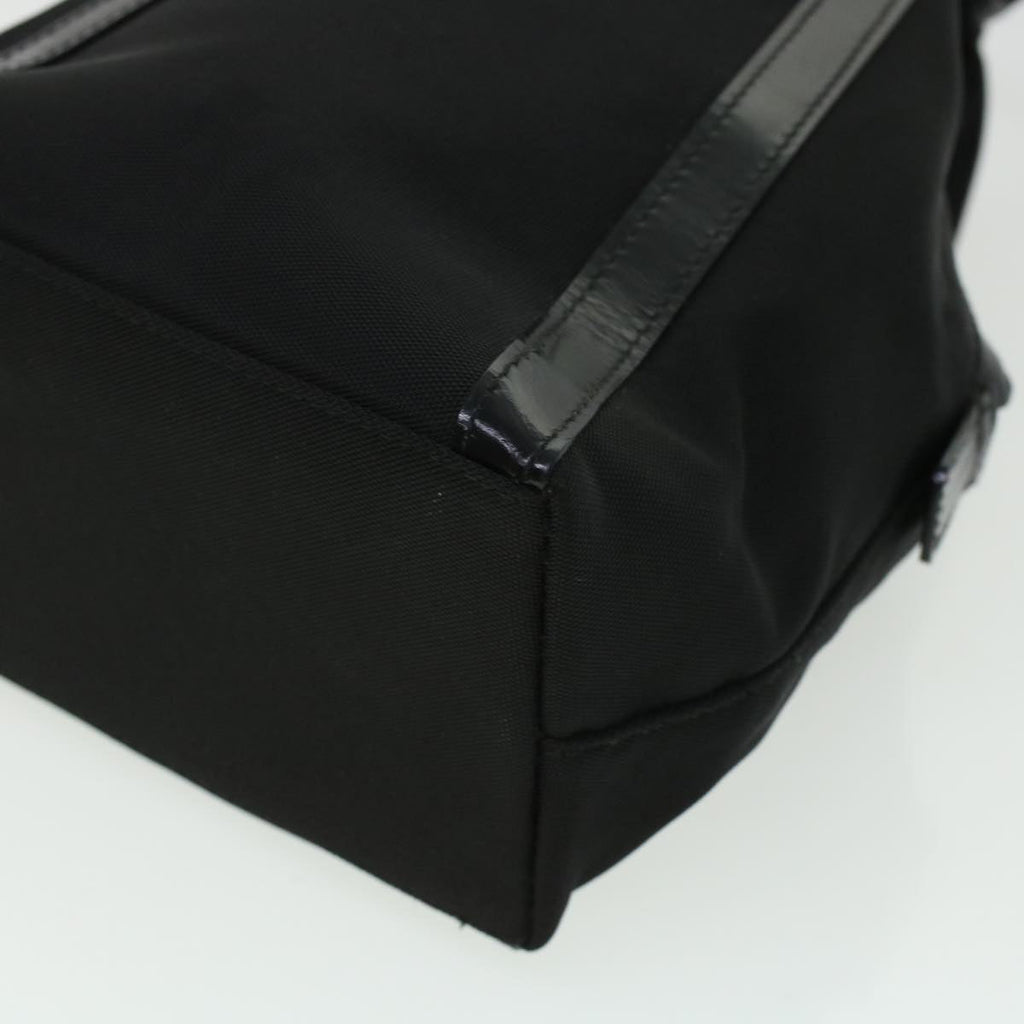 GUCCI Hand Bag Nylon 2way Black ki3025