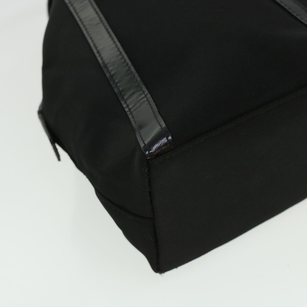GUCCI Hand Bag Nylon 2way Black ki3025