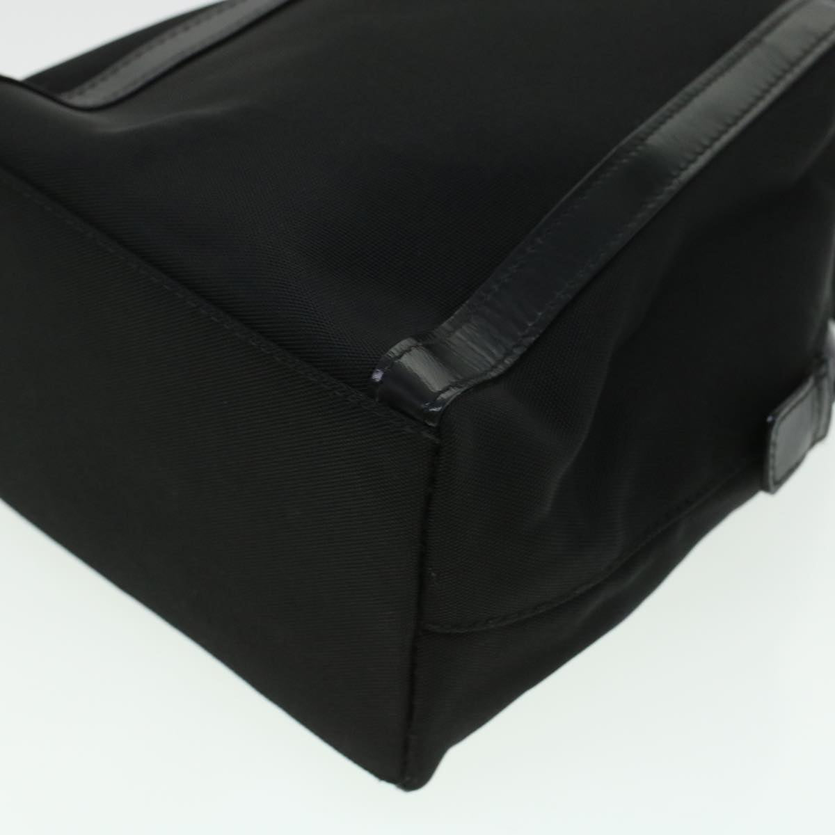 GUCCI Hand Bag Nylon 2way Black ki3025