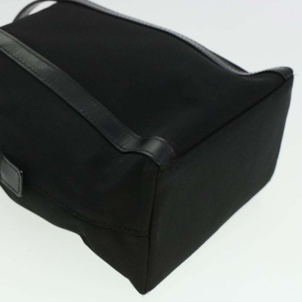 GUCCI Hand Bag Nylon 2way Black ki3025