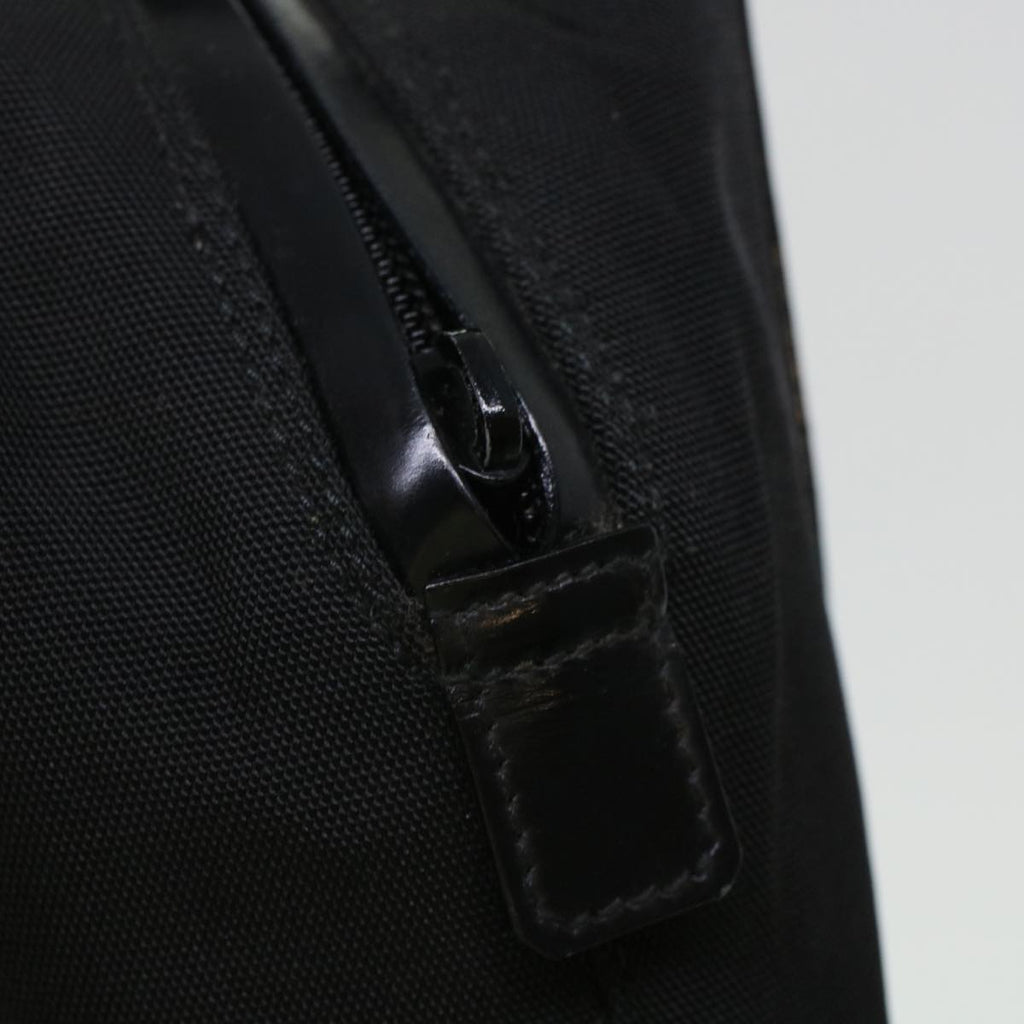 GUCCI Hand Bag Nylon 2way Black ki3025