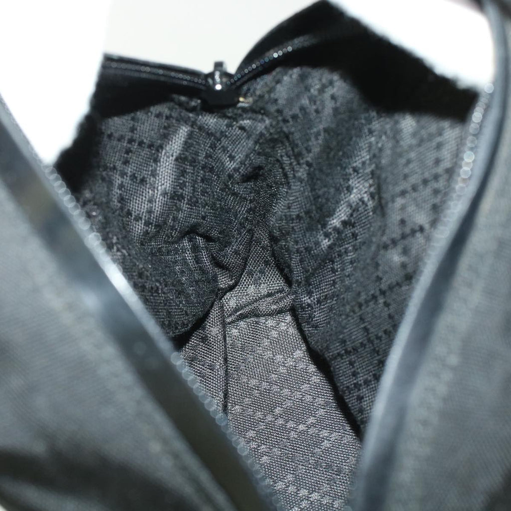 GUCCI Hand Bag Nylon 2way Black ki3025