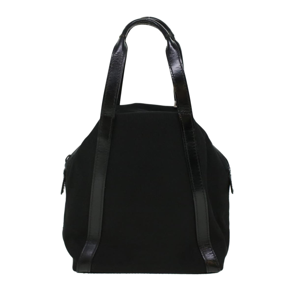 GUCCI Hand Bag Nylon 2way Black ki3025