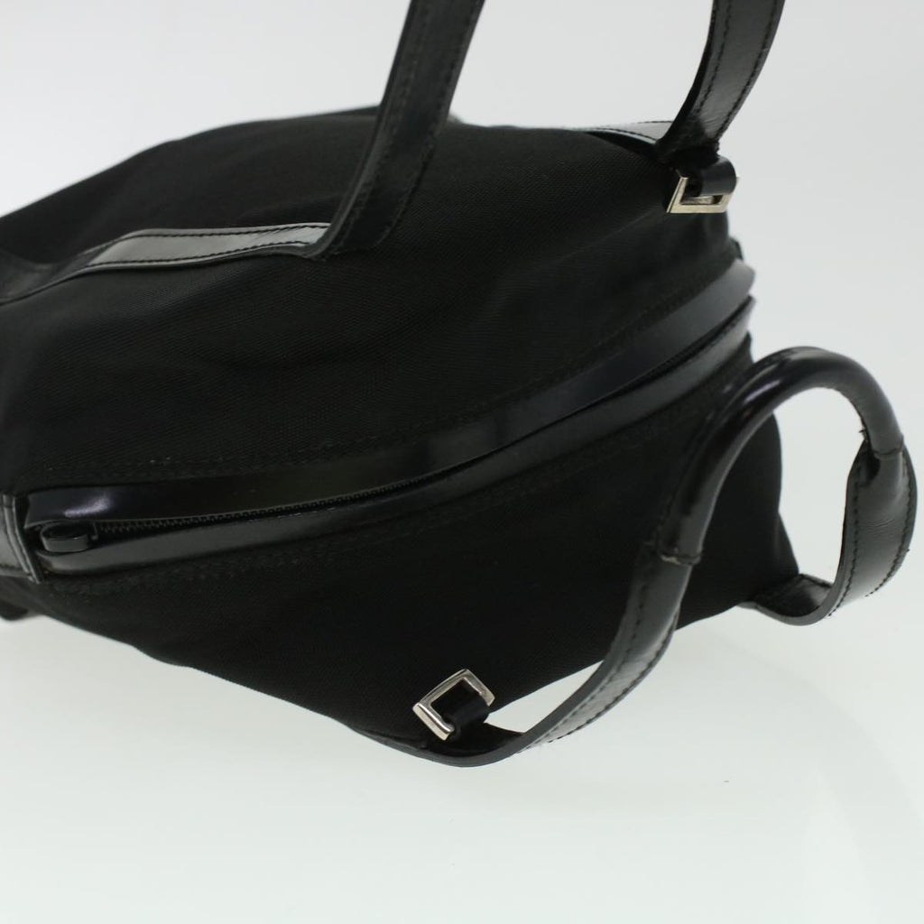 GUCCI Hand Bag Nylon 2way Black ki3025
