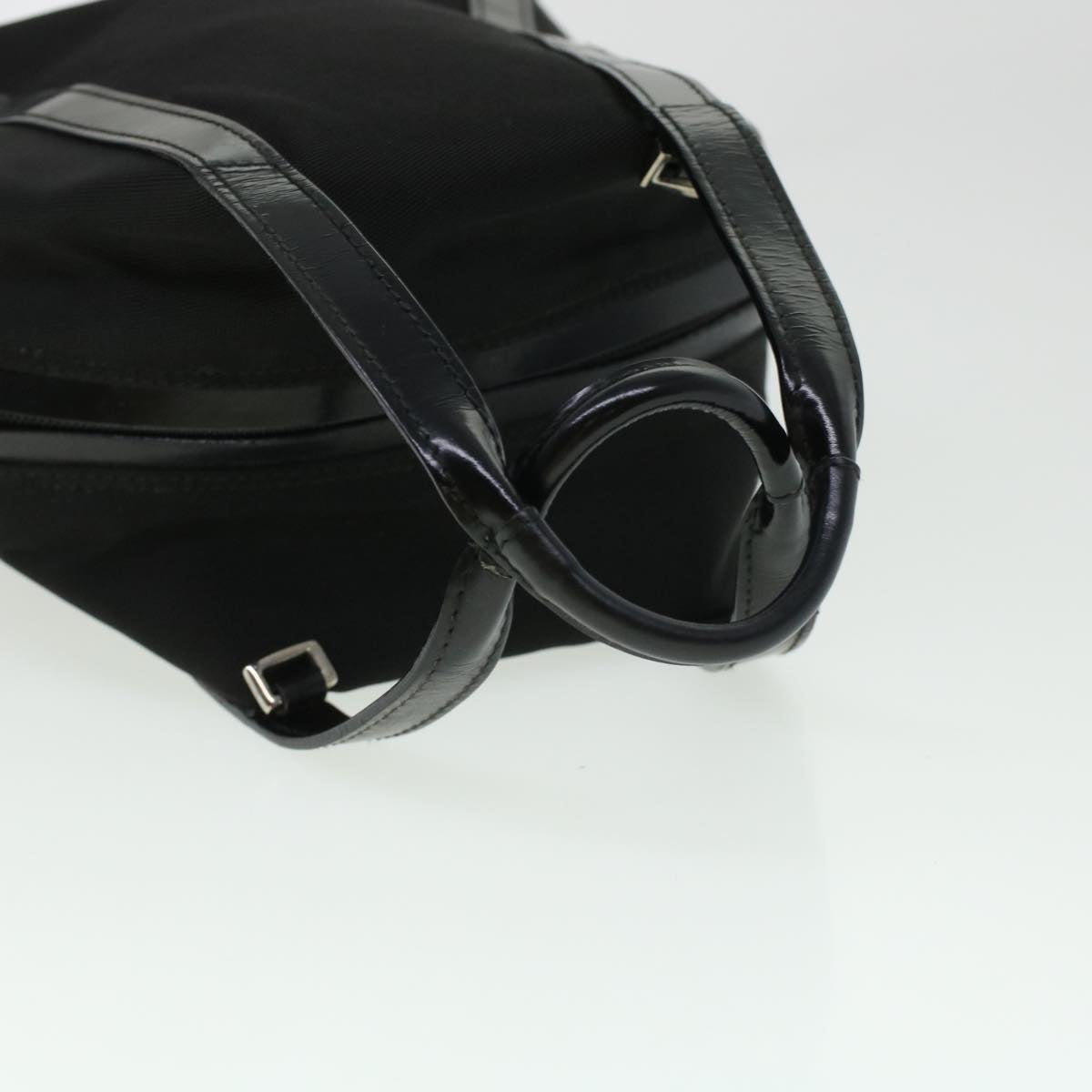 GUCCI Hand Bag Nylon 2way Black ki3025