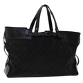 GUCCI GG Canvas Hand Bag Black 106251 ki3185