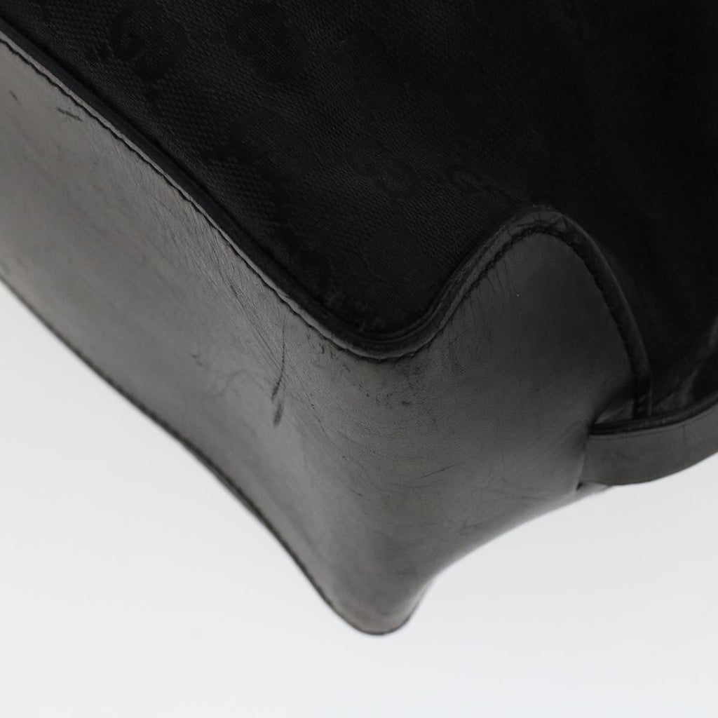 GUCCI GG Canvas Hand Bag Black 106251 ki3185