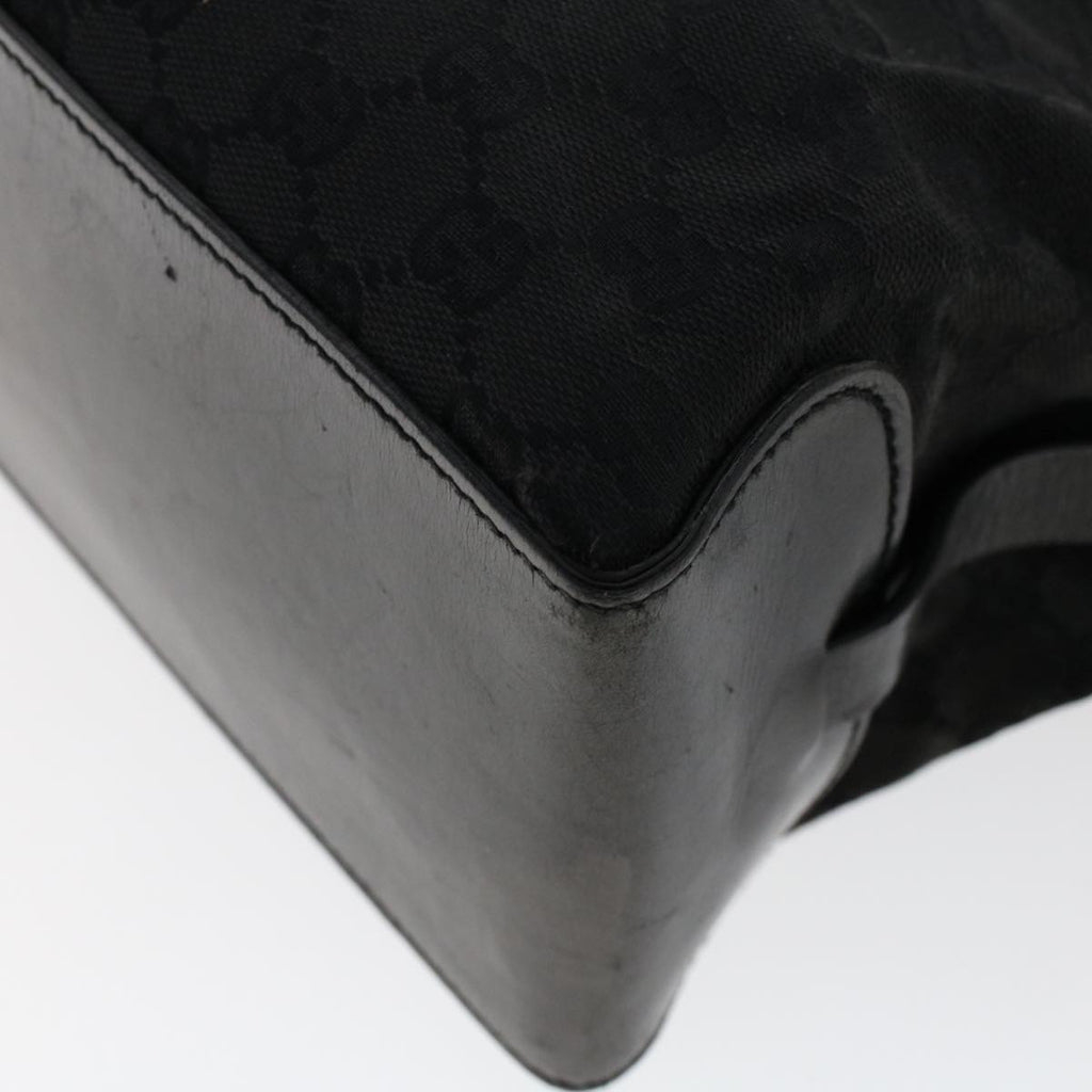 GUCCI GG Canvas Hand Bag Black 106251 ki3185
