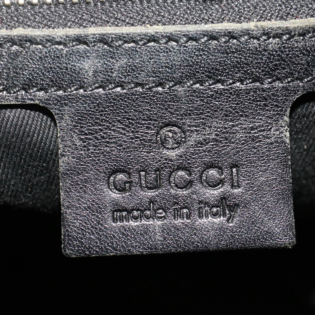 GUCCI GG Canvas Hand Bag Black 106251 ki3185