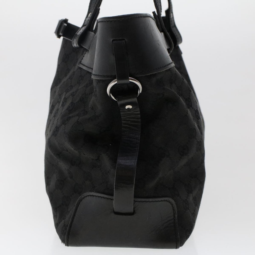 GUCCI GG Canvas Hand Bag Black 106251 ki3185