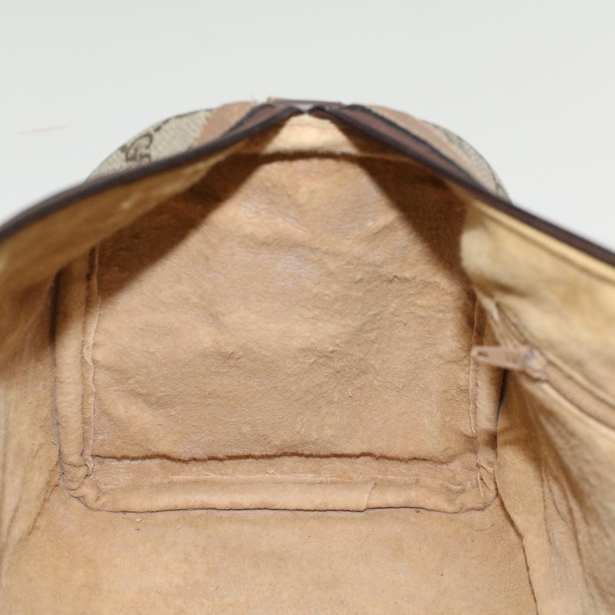 GUCCI GG Canvas Web Sherry Line Hand Bag Beige Red Green 012.3842.58 ki3250