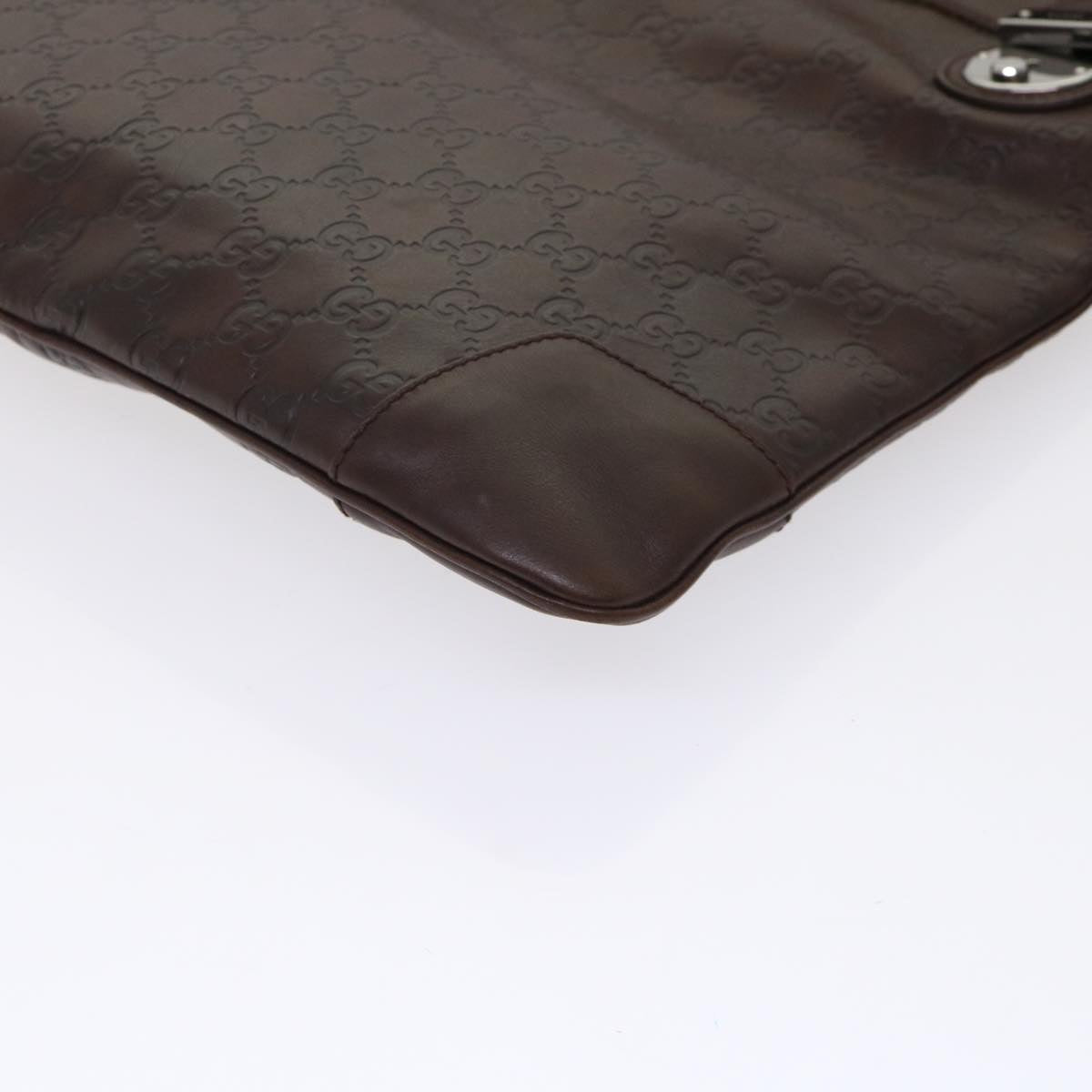 GUCCI GG Canvas Guccissima Shoulder Bag Brown 148476 ki3279