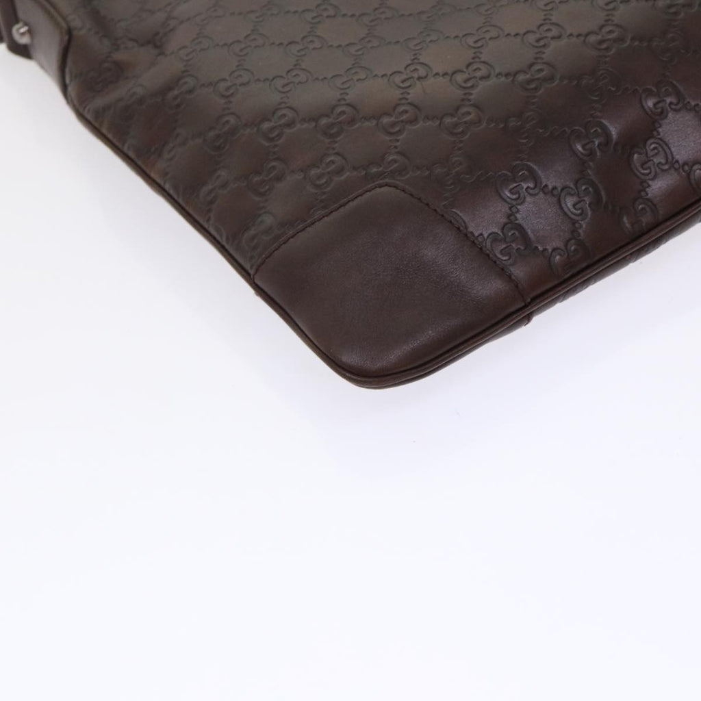 GUCCI GG Canvas Guccissima Shoulder Bag Brown 148476 ki3279