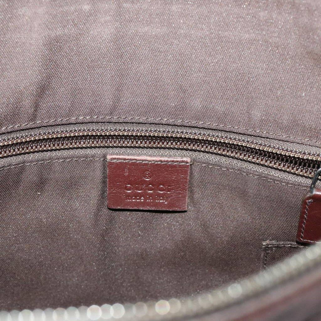 GUCCI GG Canvas Guccissima Shoulder Bag Brown 148476 ki3279