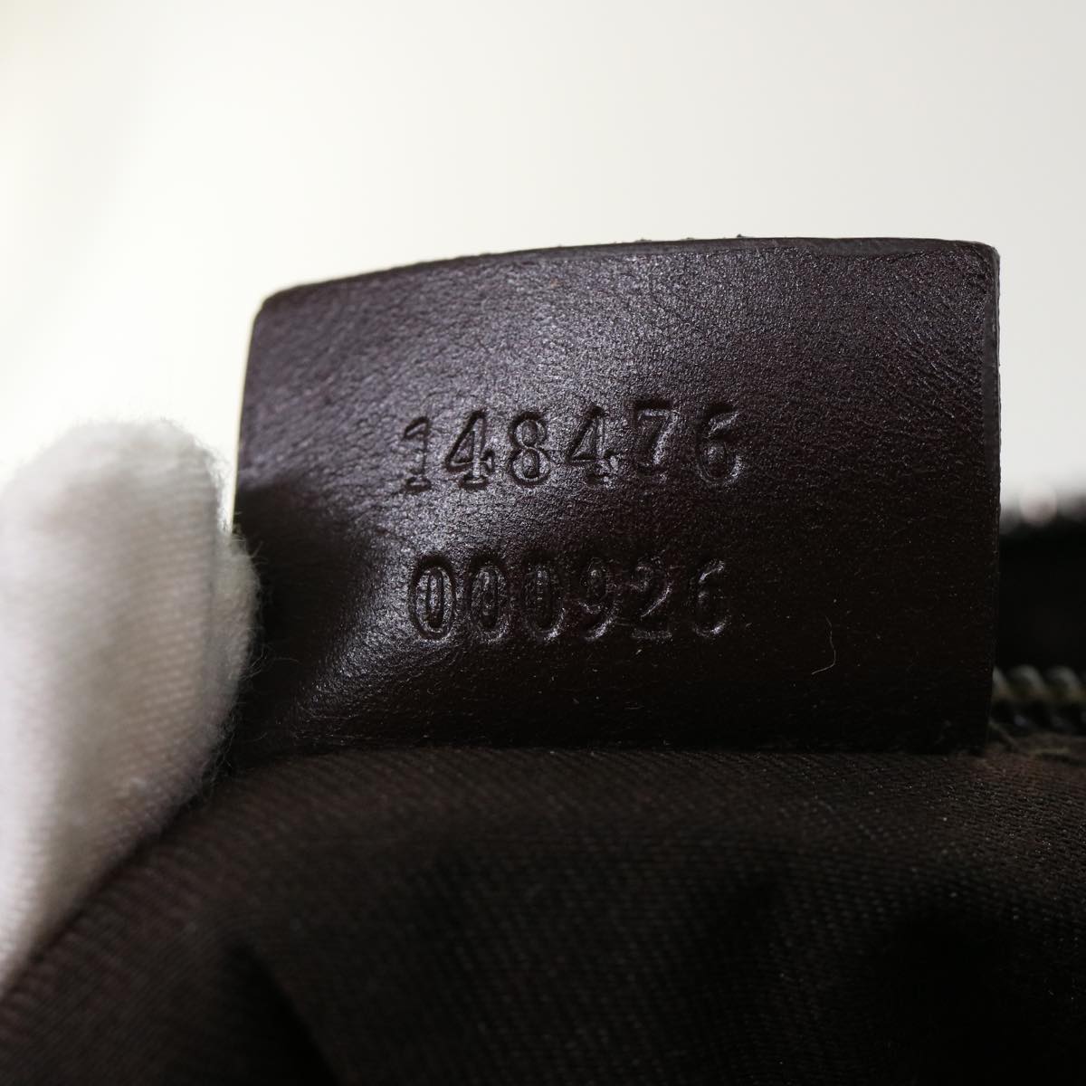 GUCCI GG Canvas Guccissima Shoulder Bag Brown 148476 ki3279