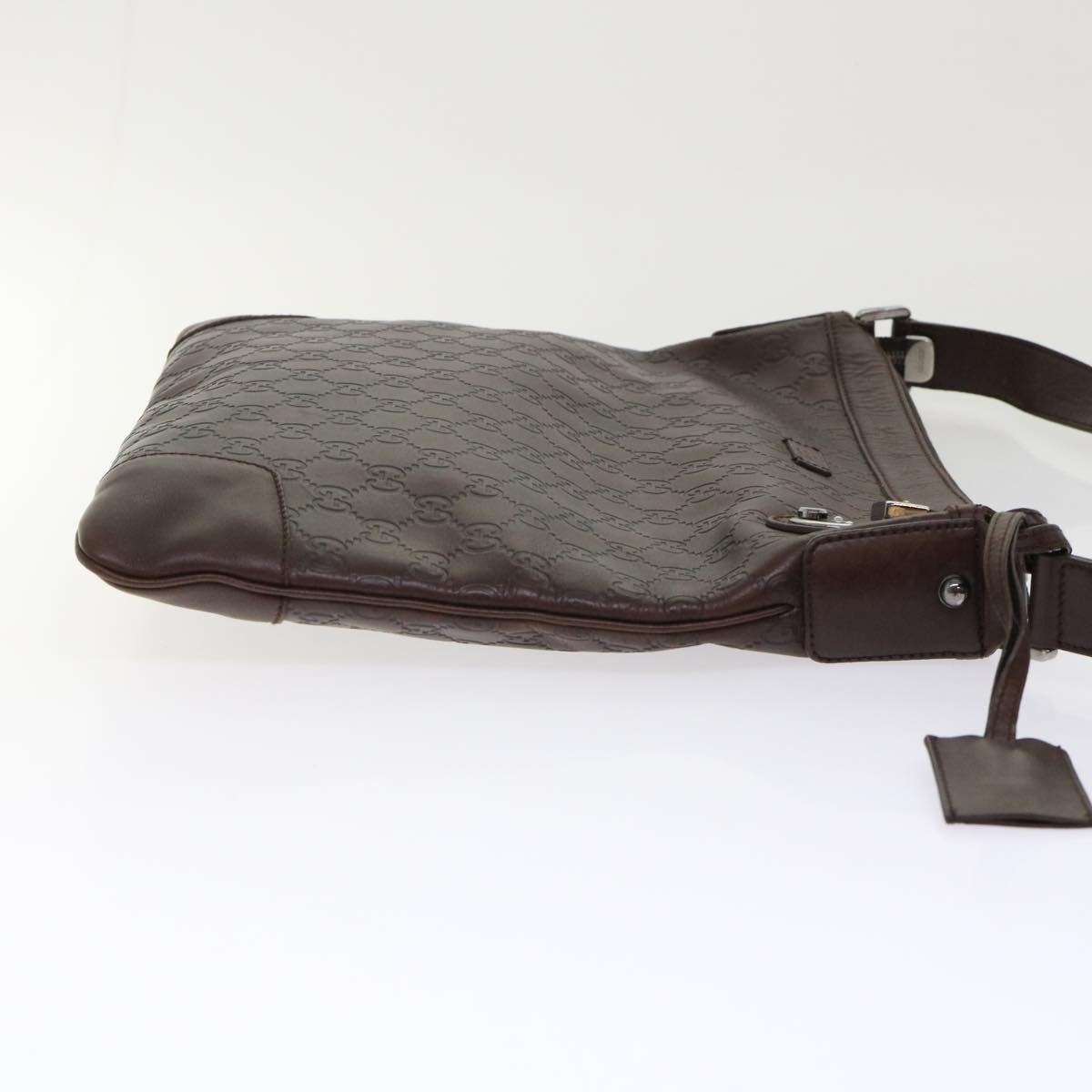 GUCCI GG Canvas Guccissima Shoulder Bag Brown 148476 ki3279