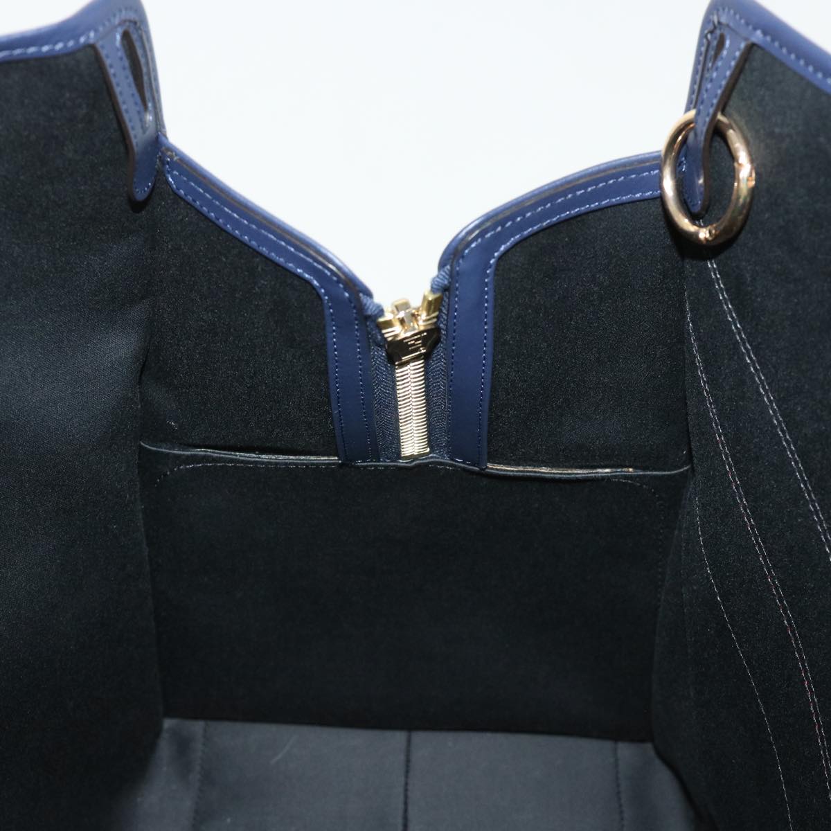 FENDI Zucca Canvas FILA Collaboration Peek A Boo Defender Bag Brown ki3280