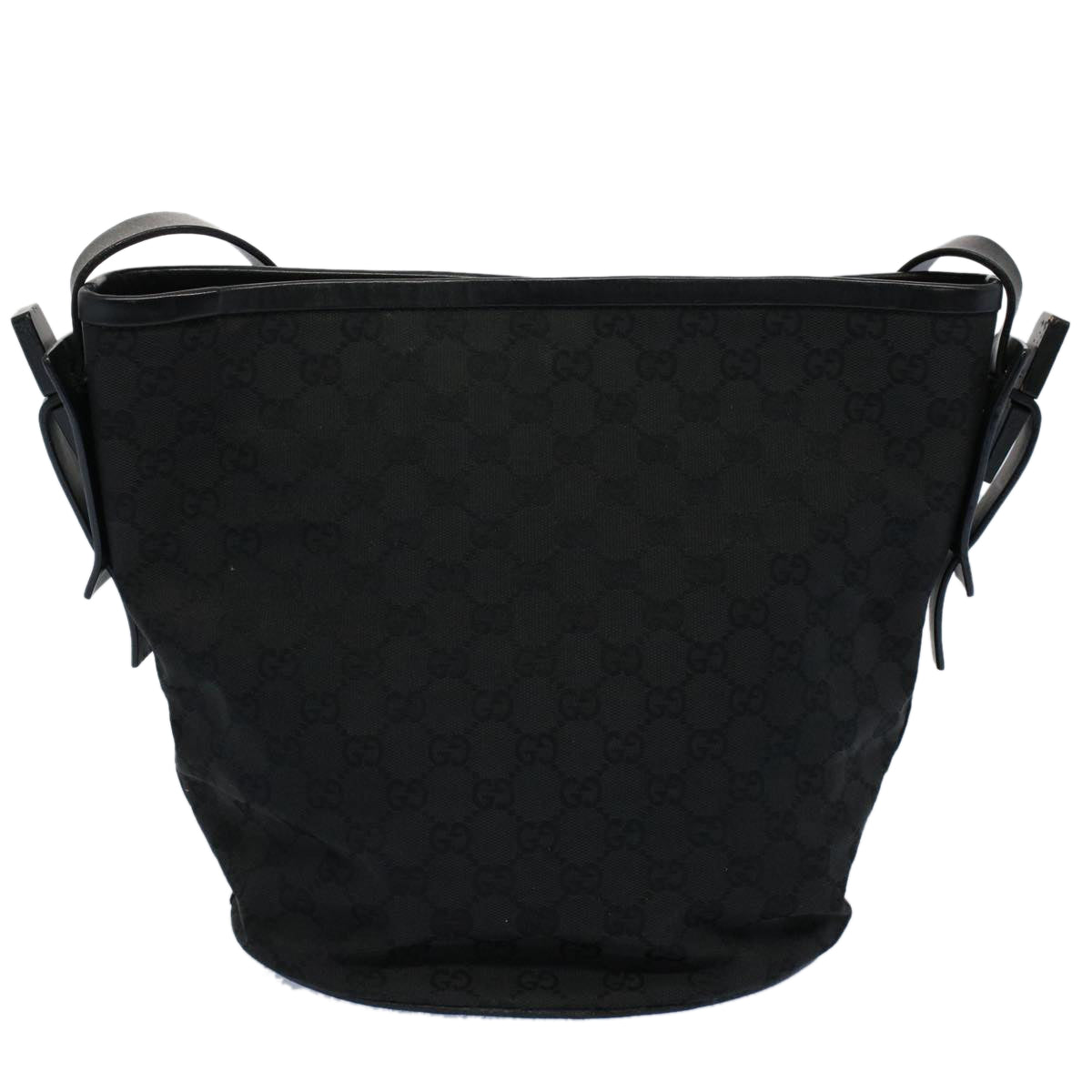 GUCCI GG Canvas Shoulder Bag Black 106240 ki3424