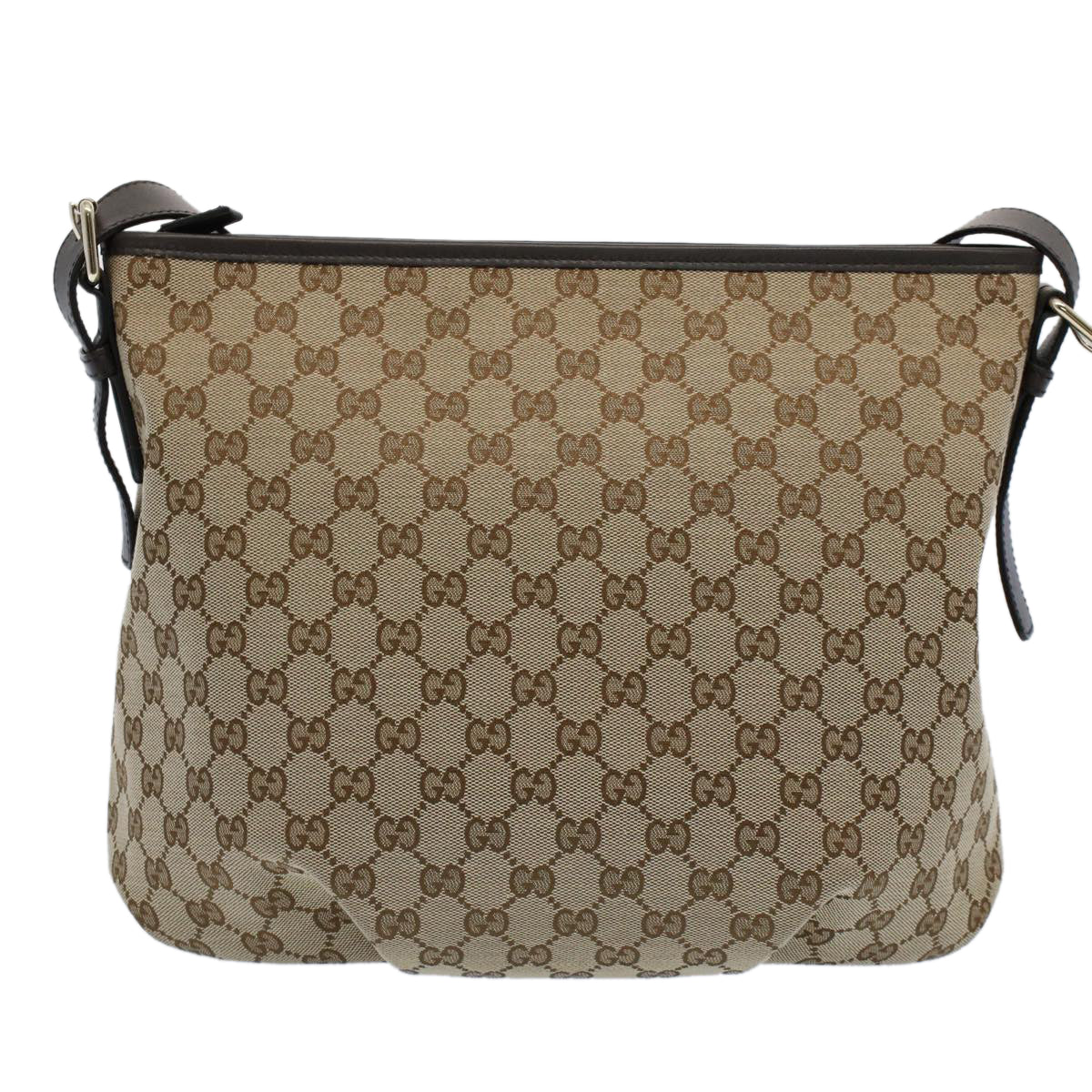 GUCCI GG Canvas Shoulder Bag Beige 388930 ki3436