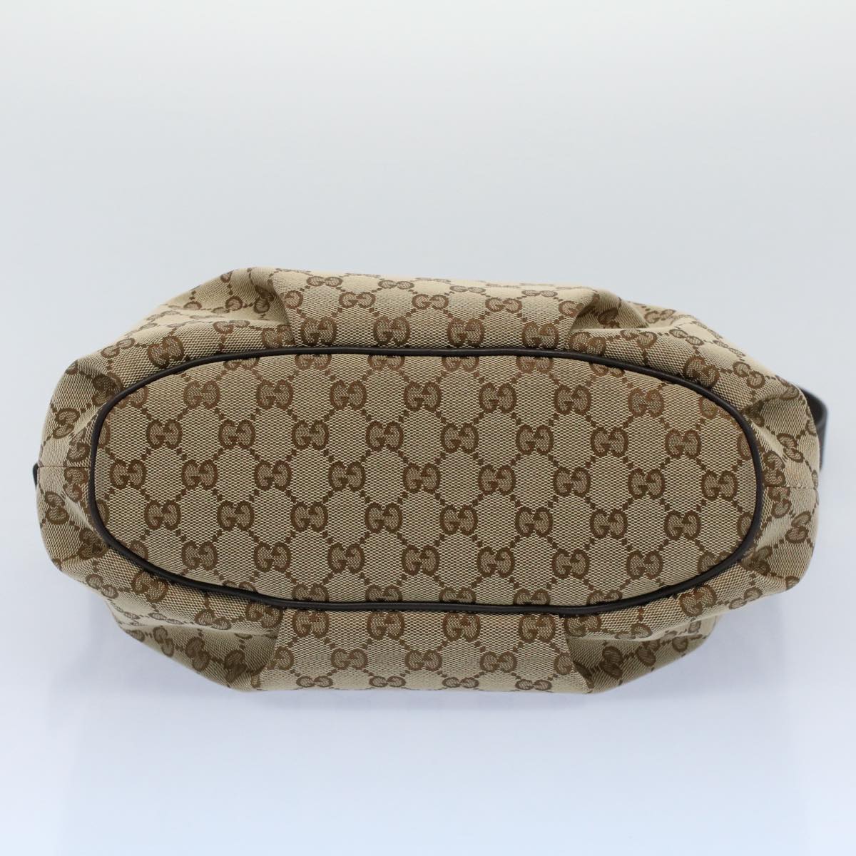 GUCCI GG Canvas Shoulder Bag Beige 388930 ki3436