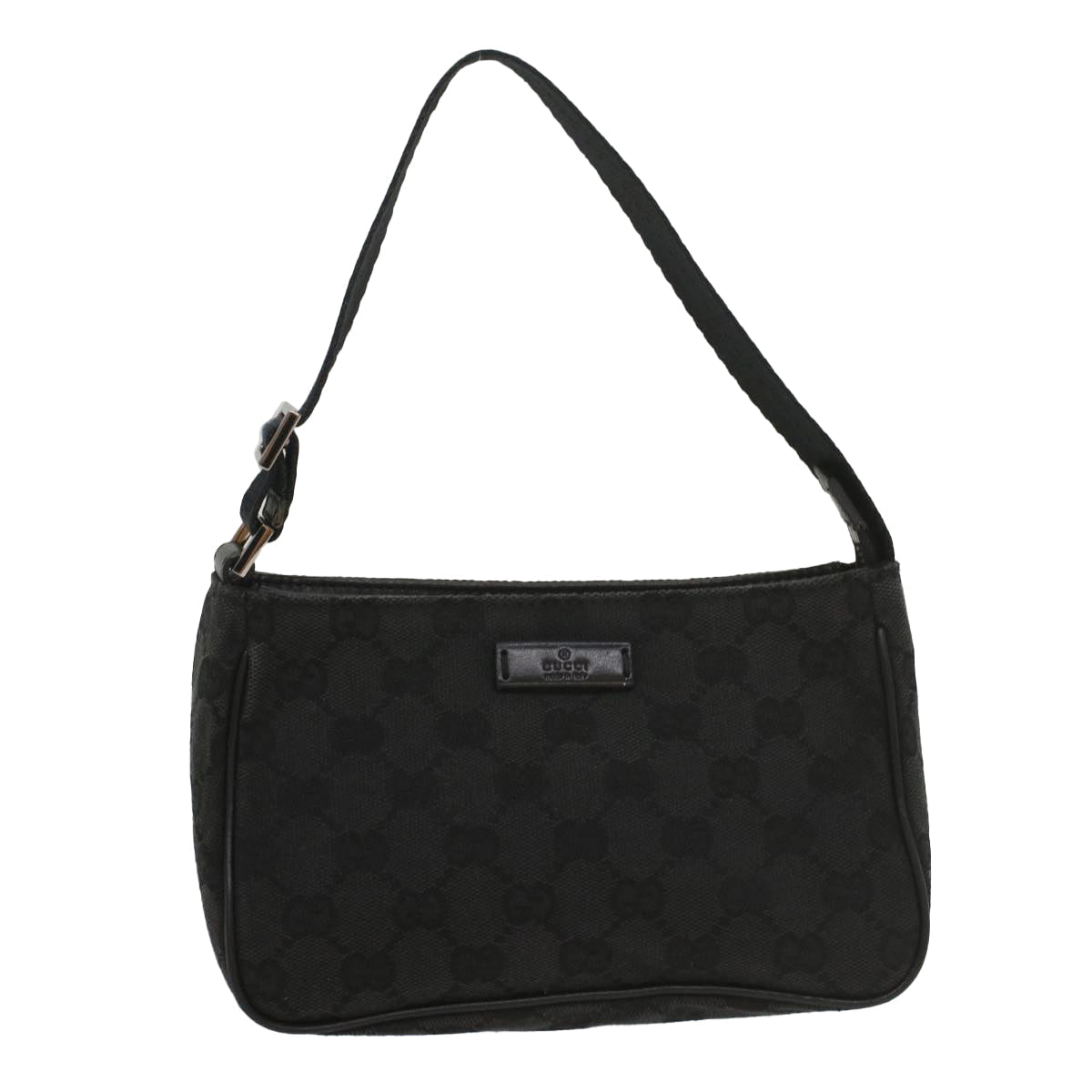 GUCCI GG Canvas Pouch Black 106644 ki3587