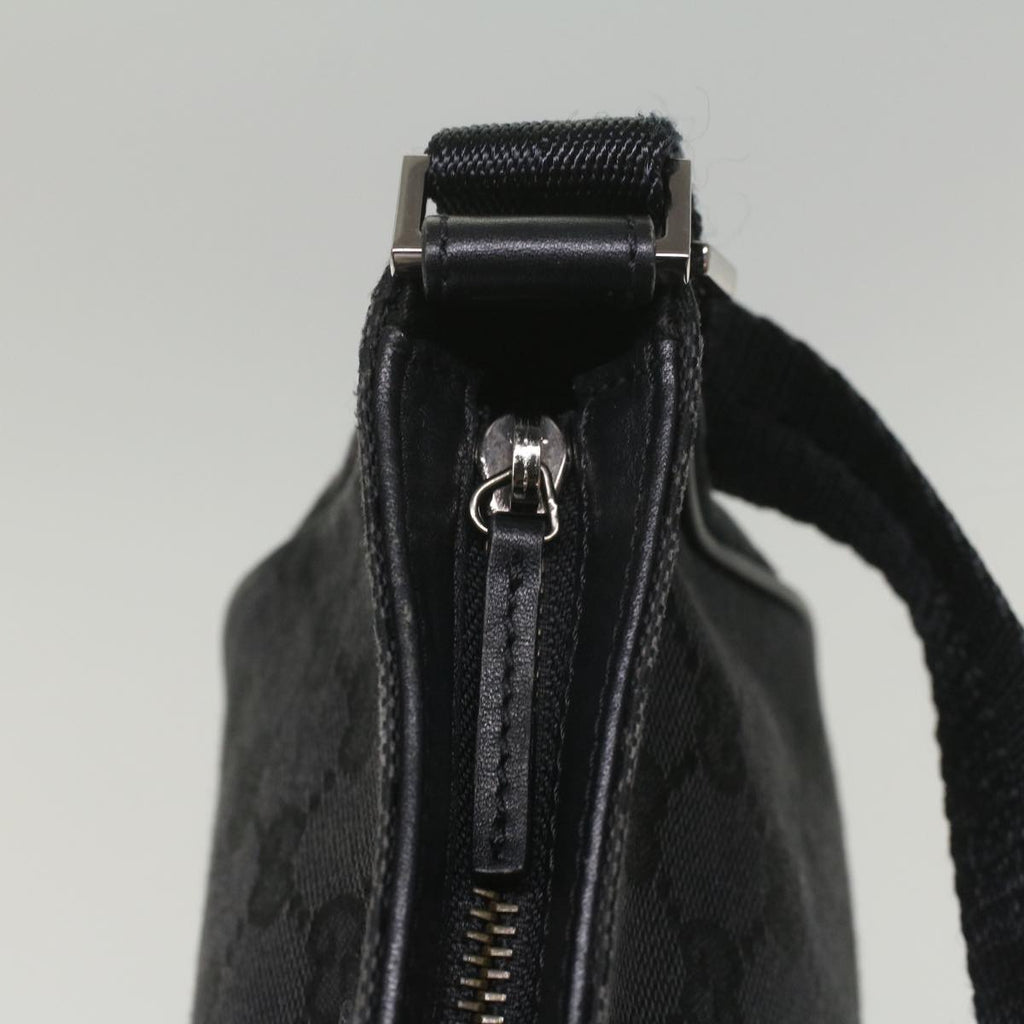 GUCCI GG Canvas Pouch Black 106644 ki3587