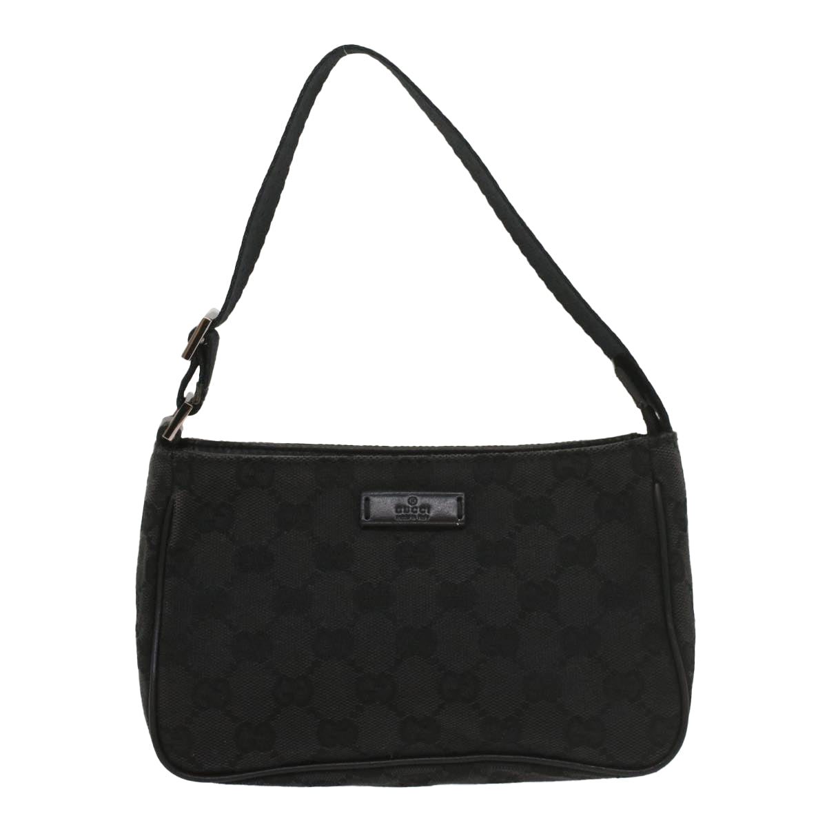 GUCCI GG Canvas Pouch Black 106644 ki3587