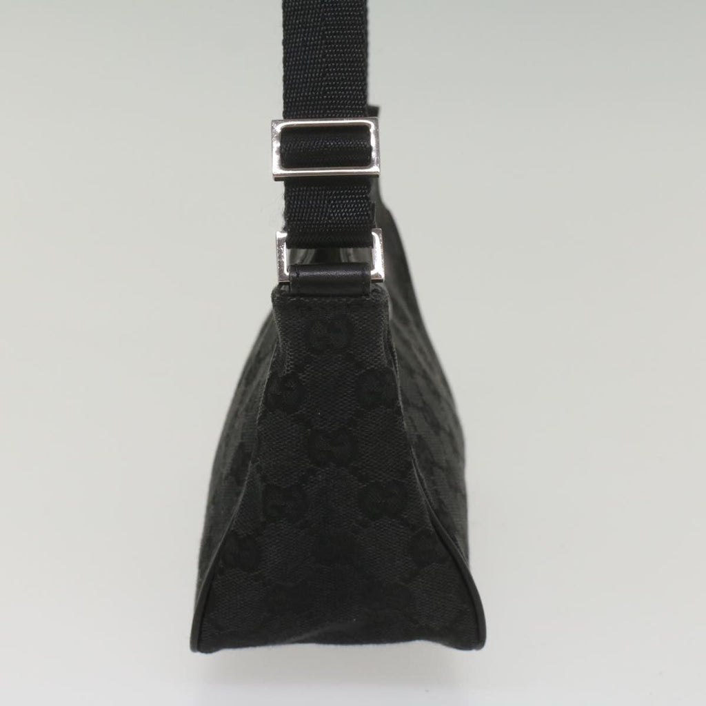 GUCCI GG Canvas Pouch Black 106644 ki3587