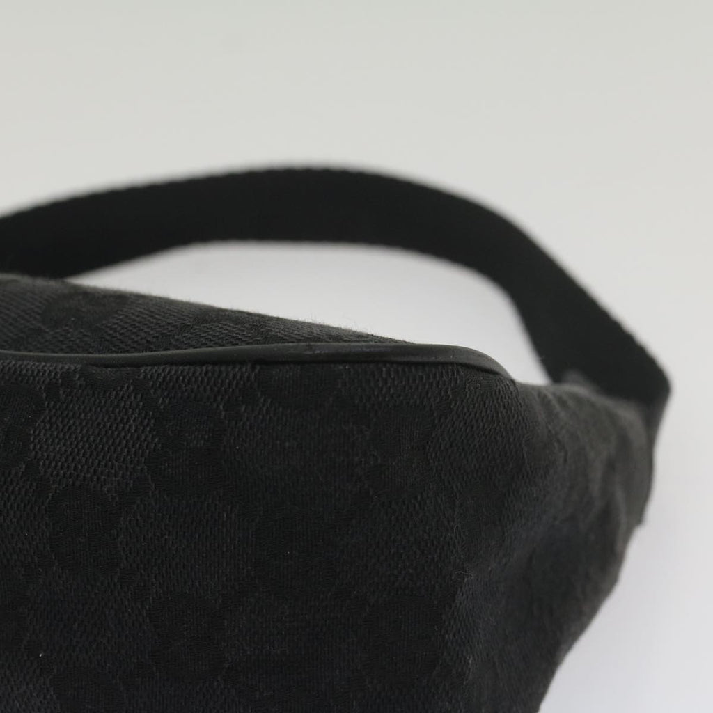 GUCCI GG Canvas Pouch Black 106644 ki3587