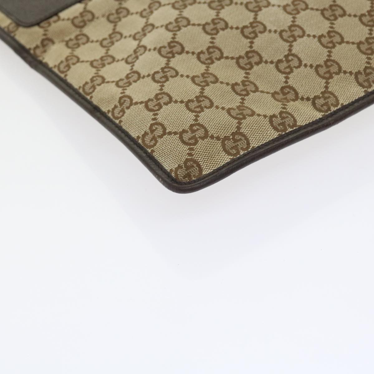 GUCCI GG Canvas Shoulder Bag Beige 27639 ki3601