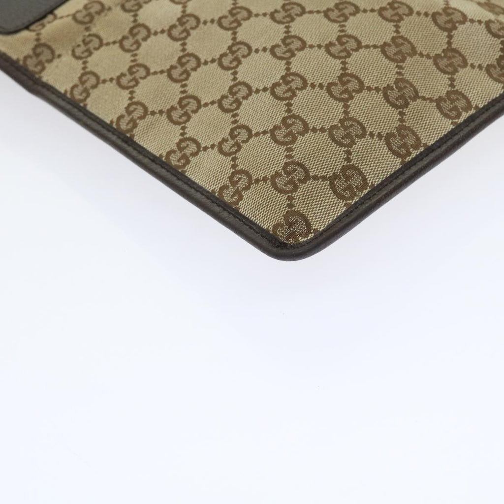 GUCCI GG Canvas Shoulder Bag Beige 27639 ki3601