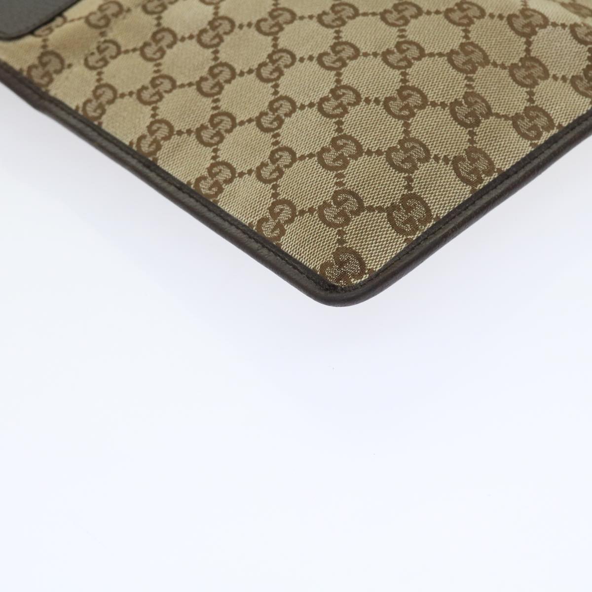 GUCCI GG Canvas Shoulder Bag Beige 27639 ki3601