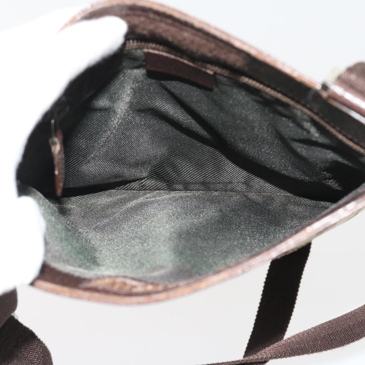 GUCCI GG Canvas Shoulder Bag Beige 27639 ki3601