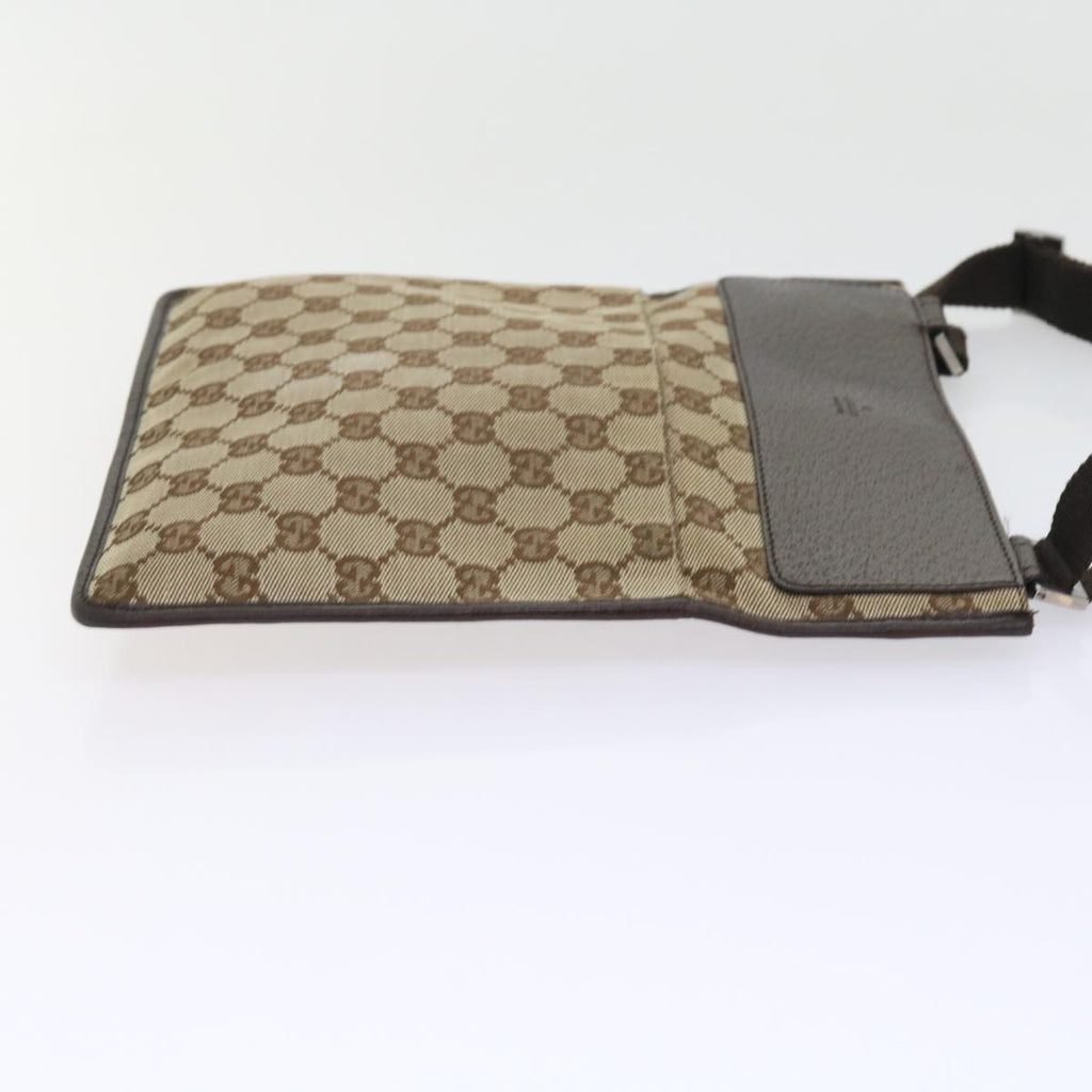 GUCCI GG Canvas Shoulder Bag Beige 27639 ki3601