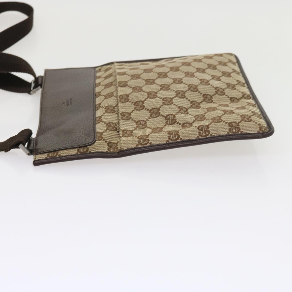 GUCCI GG Canvas Shoulder Bag Beige 27639 ki3601