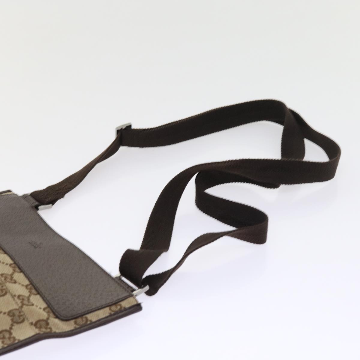 GUCCI GG Canvas Shoulder Bag Beige 27639 ki3601