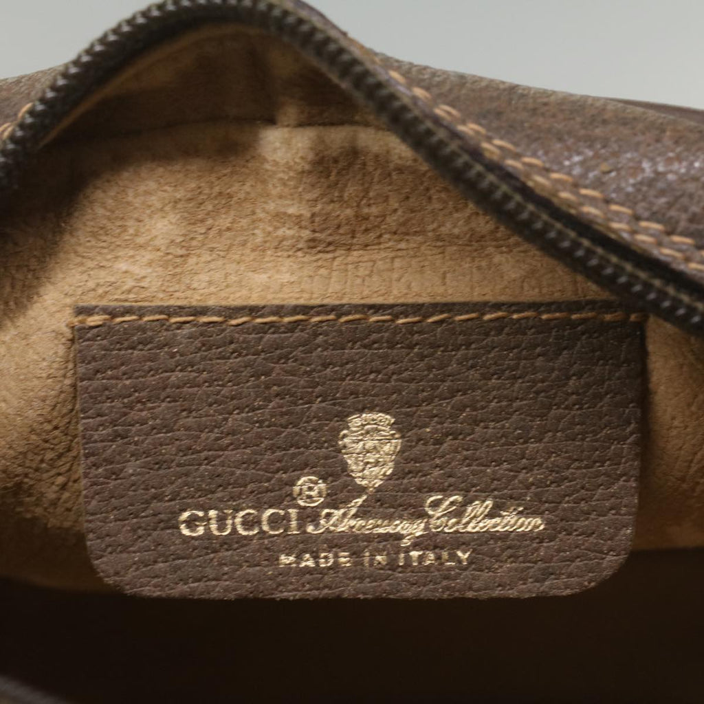 GUCCI GG Supreme Web Sherry Line Shoulder Bag Beige Red 156 02 066 ki3606