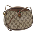 GUCCI GG Canvas Web Sherry Line Shoulder Bag Beige Red Green ki3607