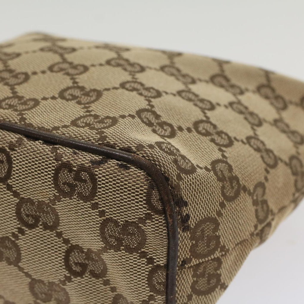 GUCCI GG Canvas Pouch Beige ki3614