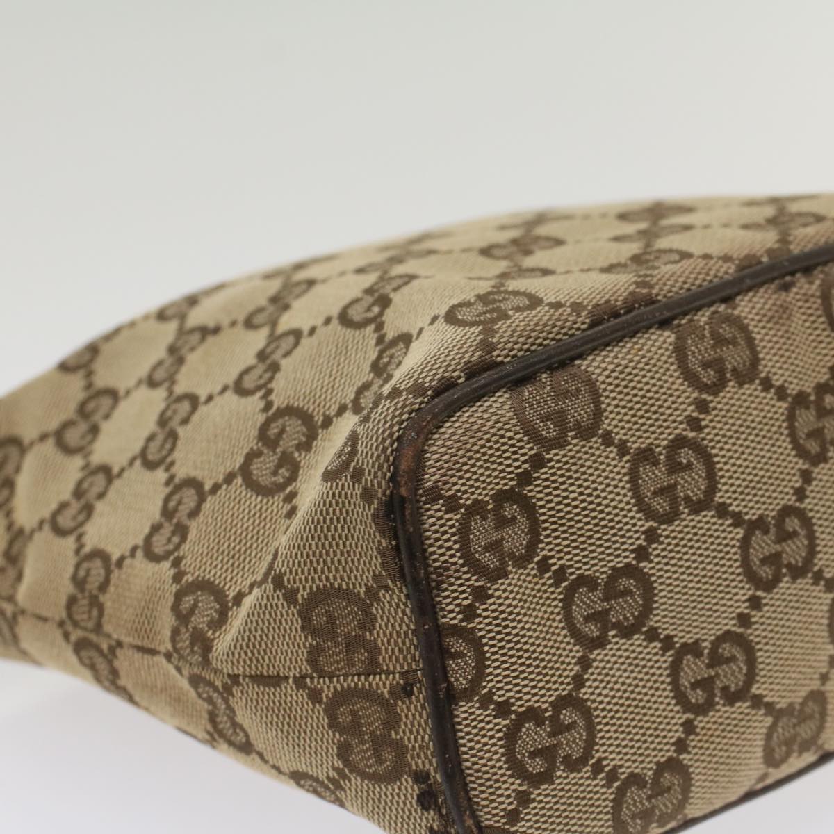 GUCCI GG Canvas Pouch Beige ki3614
