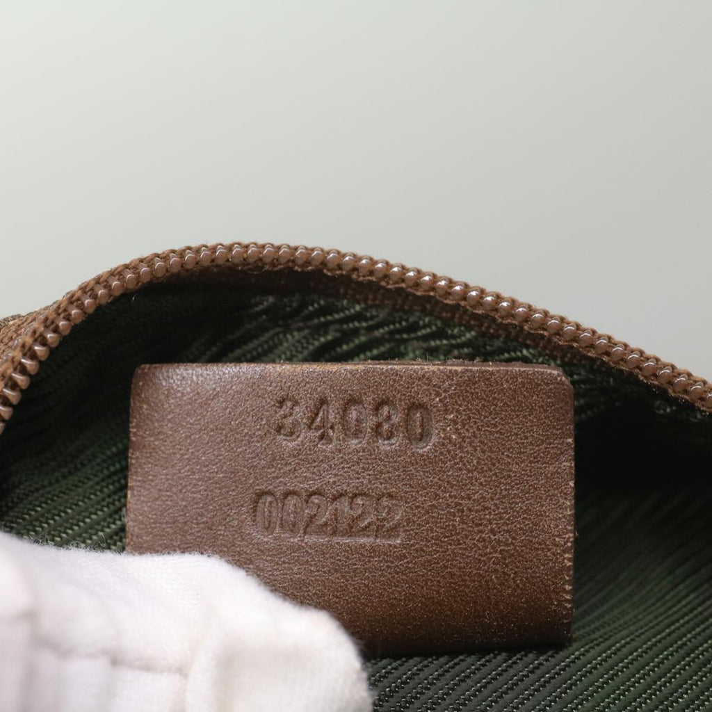 GUCCI GG Canvas Pouch Beige ki3614