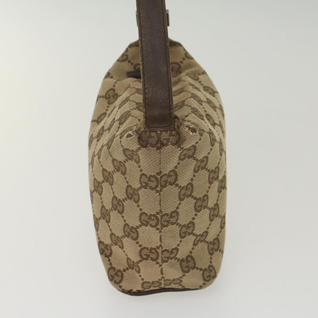 GUCCI GG Canvas Pouch Beige ki3614