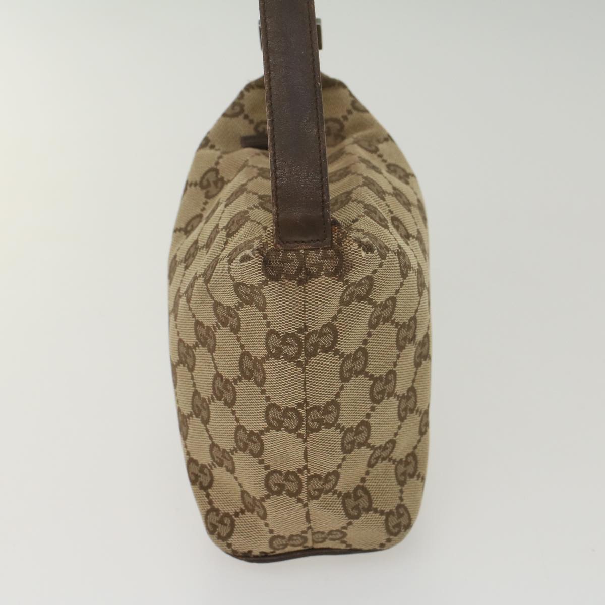 GUCCI GG Canvas Pouch Beige ki3614