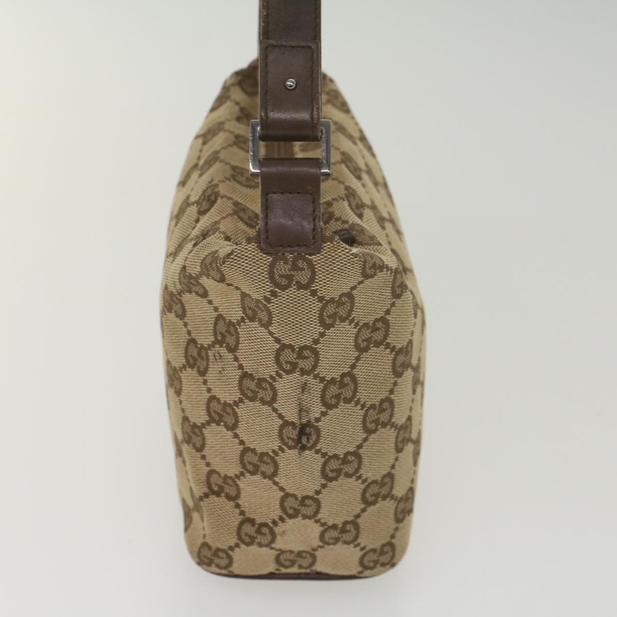 GUCCI GG Canvas Pouch Beige ki3614