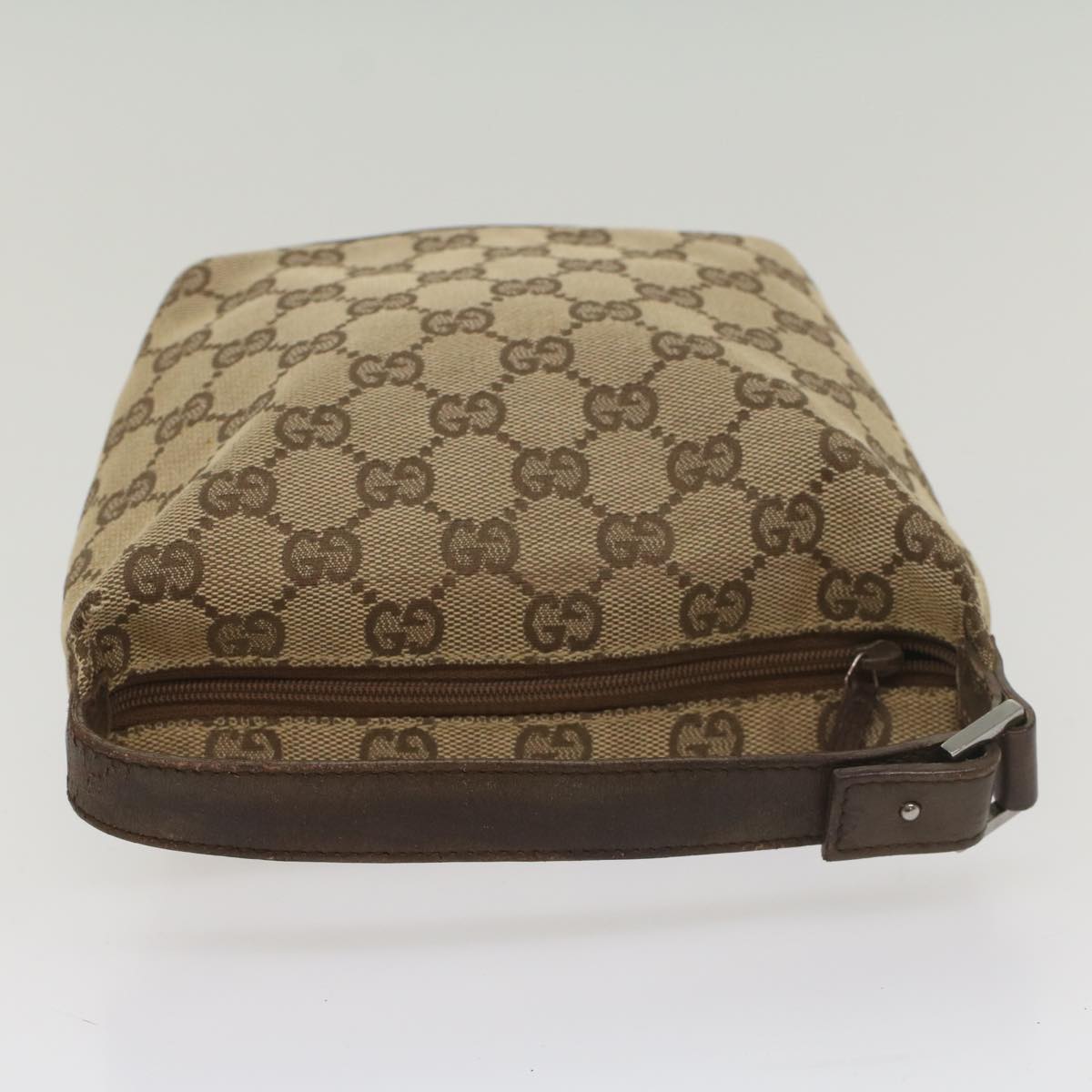 GUCCI GG Canvas Pouch Beige ki3614